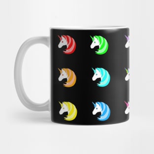 Rainbow unicorn pattern Mug